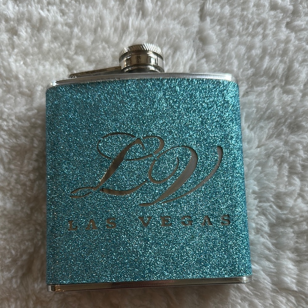 Nwot Stainless steel flask. Las Vegas